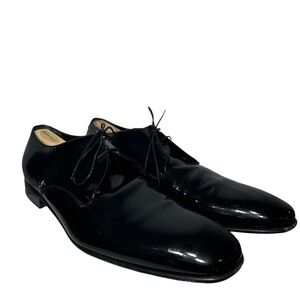 Salvatore Ferragamo Mens Patent Leather Shoes